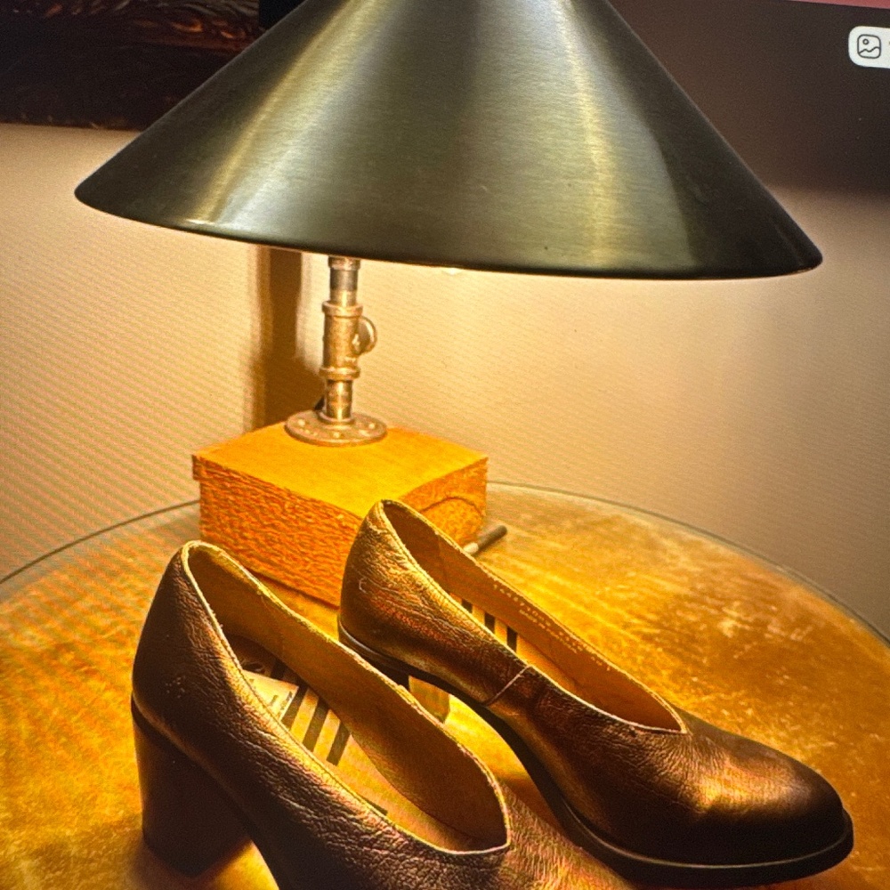 Fly London Funky Brown Leather Shoes